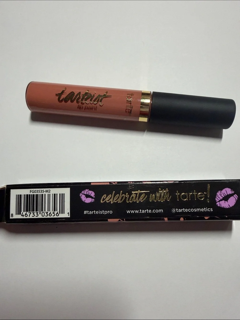 tarte Lip Paint Liquid Lipstick — warm nude rose